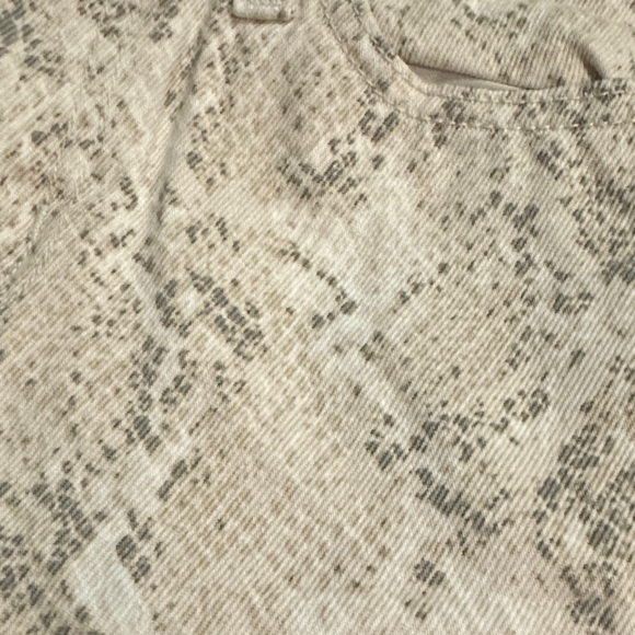 Wild Fable Snake Print Wide Leg Pants - Cream and Gray - Picture 3 of 3